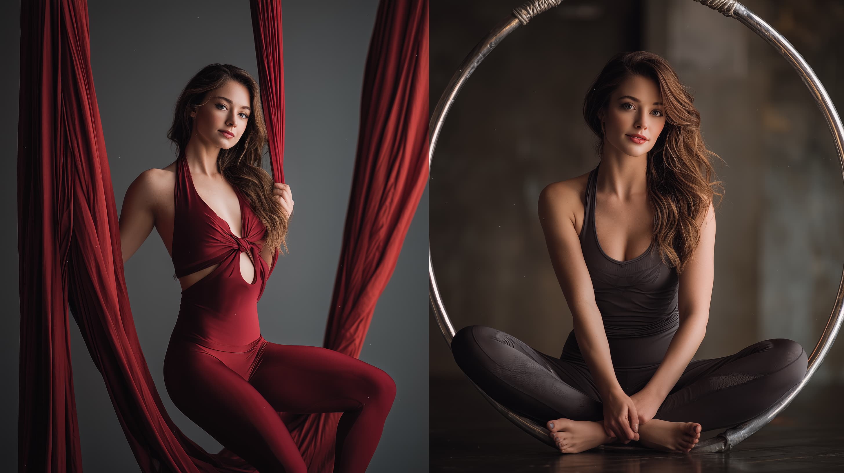 Aerial silks vs aerial hoop: Čo by ste mali vyskúšať ako prvé?